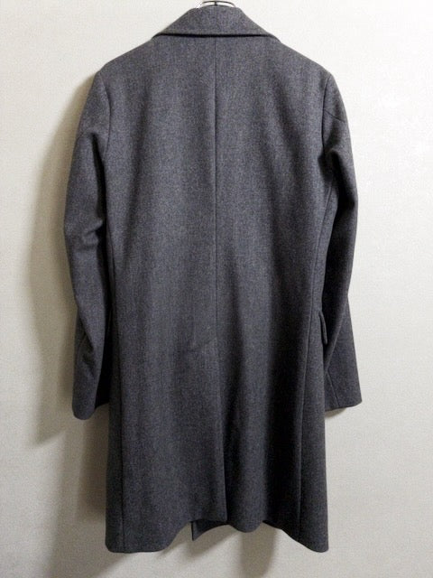 Mackintosh - 2010年代製ウールヘリンボーン織りダブルチェスターコート
