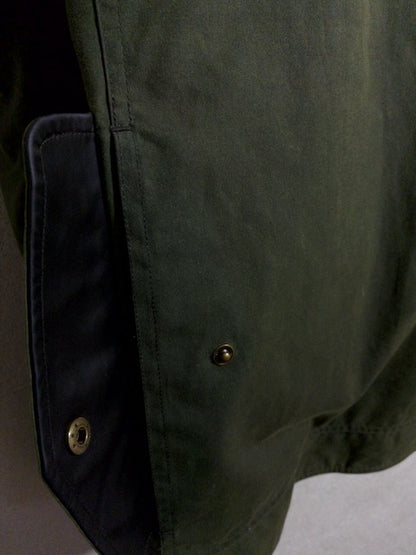 Ralph Lauren - 90sレザーパッチオイルドハンティングジャケット