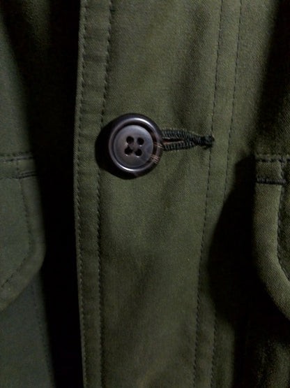 Ralph Lauren - 90sレザーパッチオイルドハンティングジャケット