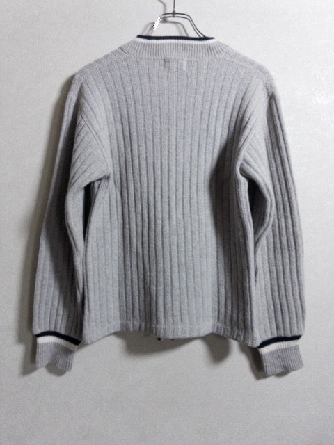 Gloray Knitting Mills - 1960年代製ラインデザインのニットカーディガン