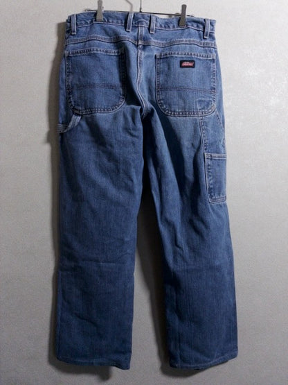 Dickies - レギュラーライズテーパードシルエットのデニムペインターパンツ