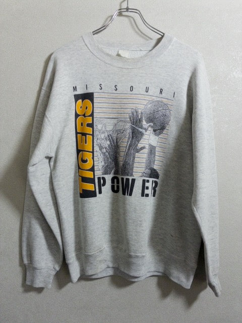 MISSOURI TIGERS - 1990年代製チームプリントのグレースウェット