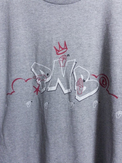 PNB NATION - 90年代後半製グラフィティプリント米国製Tシャツ