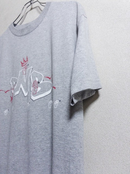PNB NATION - 90年代後半製グラフィティプリント米国製Tシャツ