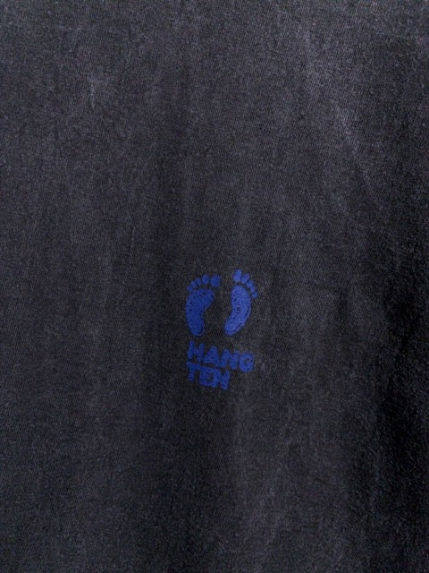 HANG TEN - 90年代後半製グラフィックプリント米国製半袖Tシャツ
