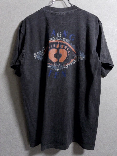 HANG TEN - 90年代後半製グラフィックプリント米国製半袖Tシャツ