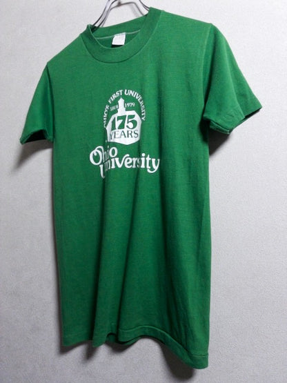 sportswear - 1979年製オハイオ大学プリント米国製Tシャツ