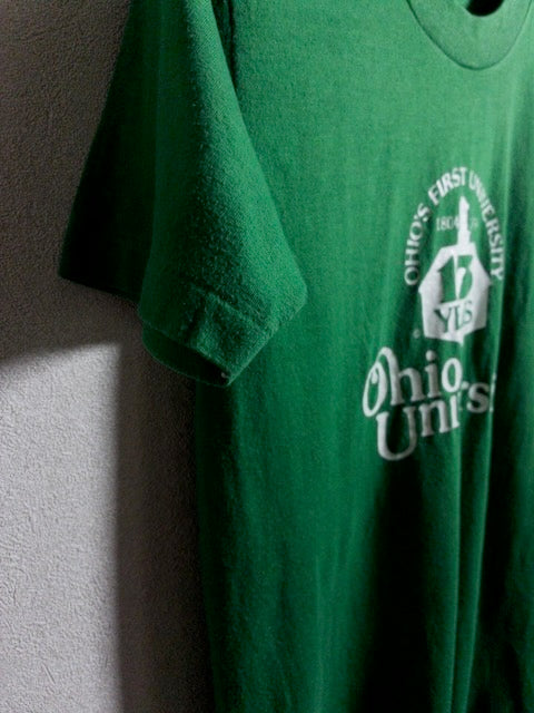 sportswear - 1979年製オハイオ大学プリント米国製Tシャツ