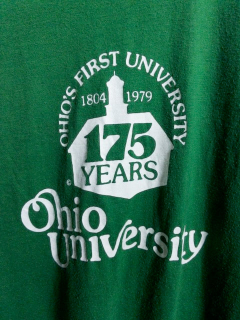 sportswear - 1979年製オハイオ大学プリント米国製Tシャツ