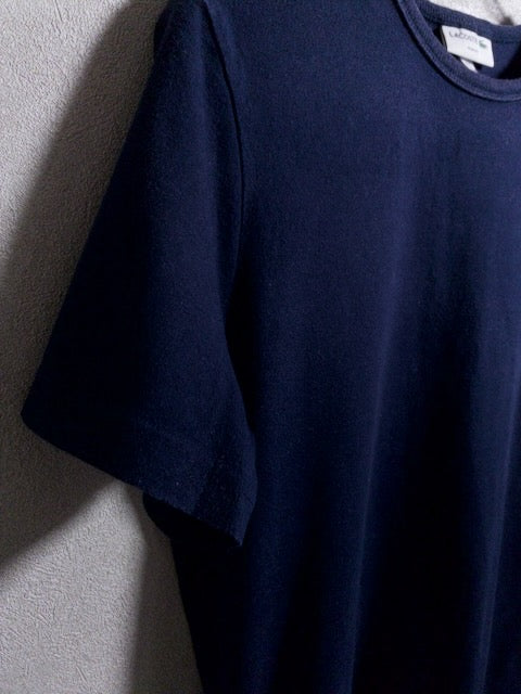 Lacoste - 日本製スリムフィット仕様ネイビーTシャツ