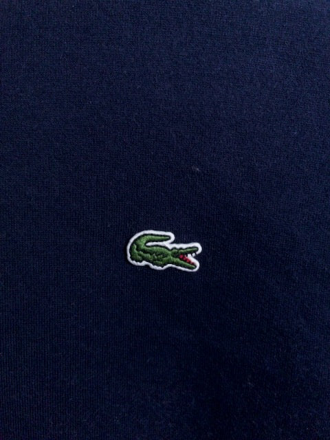 Lacoste - 日本製スリムフィット仕様ネイビーTシャツ