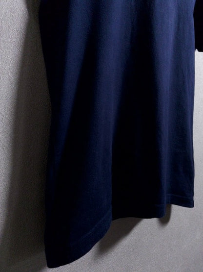 Lacoste - 日本製スリムフィット仕様ネイビーTシャツ