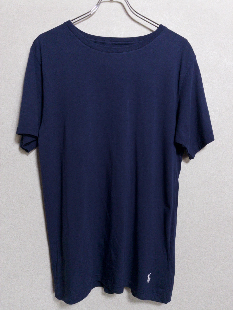 POLO RALPH LAUREN - 白ポニー刺繍 ネイビーTシャツ