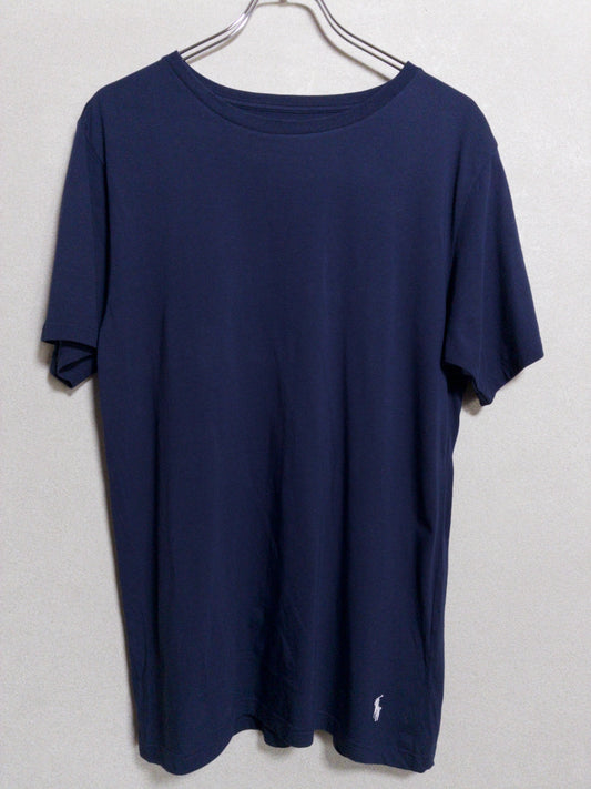 POLO RALPH LAUREN - 白ポニー刺繍 ネイビーTシャツ
