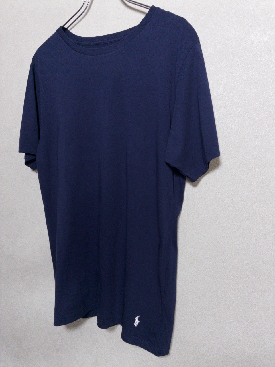POLO RALPH LAUREN - 白ポニー刺繍 ネイビーTシャツ