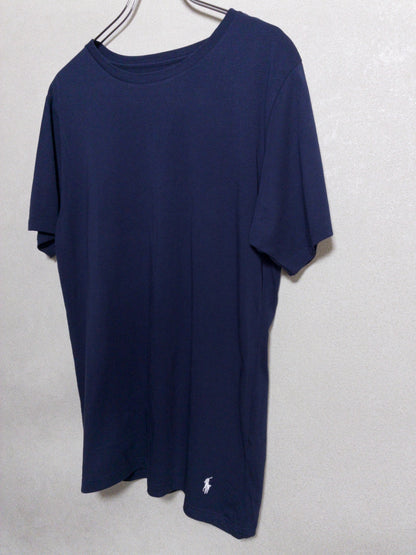 POLO RALPH LAUREN - 白ポニー刺繍 ネイビーTシャツ