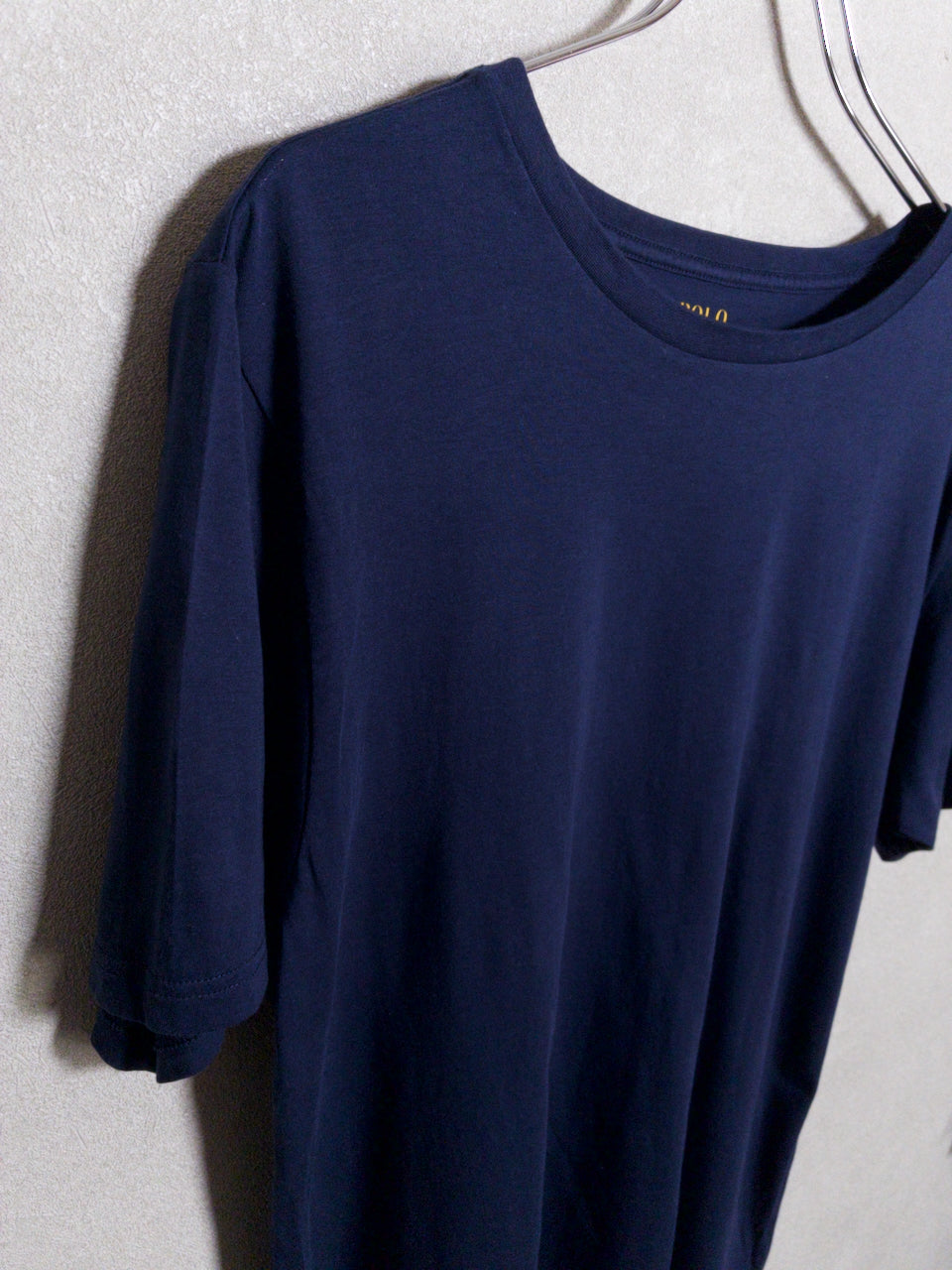 POLO RALPH LAUREN - 白ポニー刺繍 ネイビーTシャツ