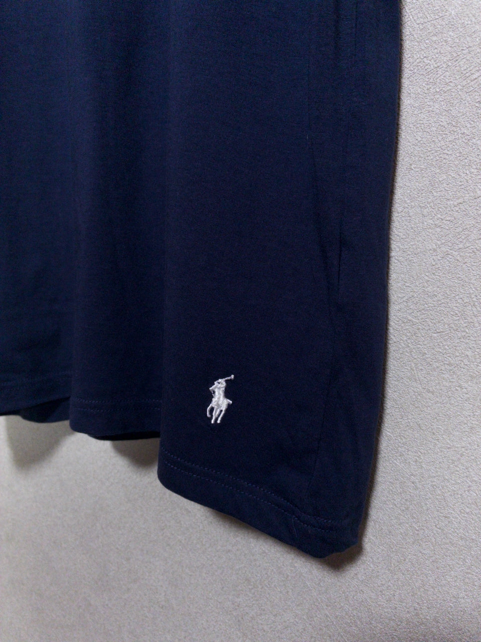 POLO RALPH LAUREN - 白ポニー刺繍 ネイビーTシャツ