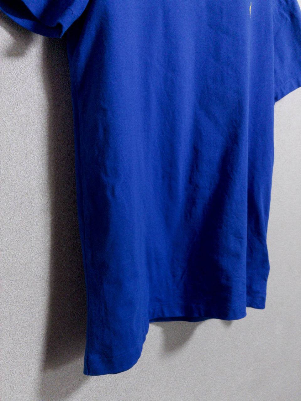 POLO RALPH LAUREN - 黄色ポニー刺繍 青クルーネックTシャツ