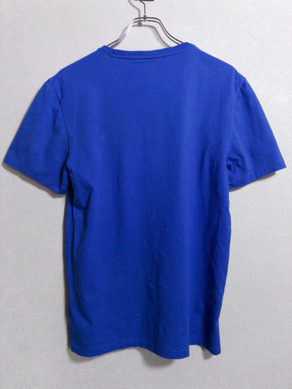 POLO RALPH LAUREN - 黄色ポニー刺繍 青クルーネックTシャツ