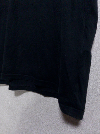 RALPH LAUREN SPORT - 紫ポニー刺繍 黒VネックTシャツ