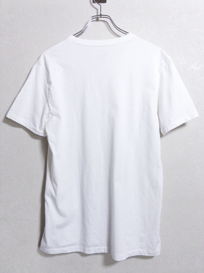 Ralph Lauren - 紺ポニー刺繍 白VネックTシャツ