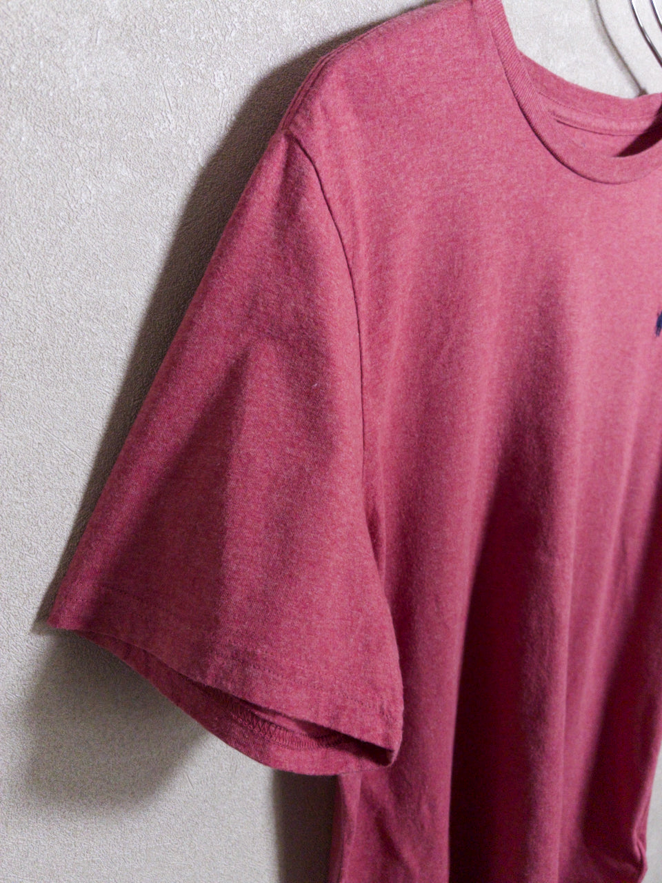 Ralph Lauren - ヘザーレッド ポニー刺繍 クルーネックTシャツ