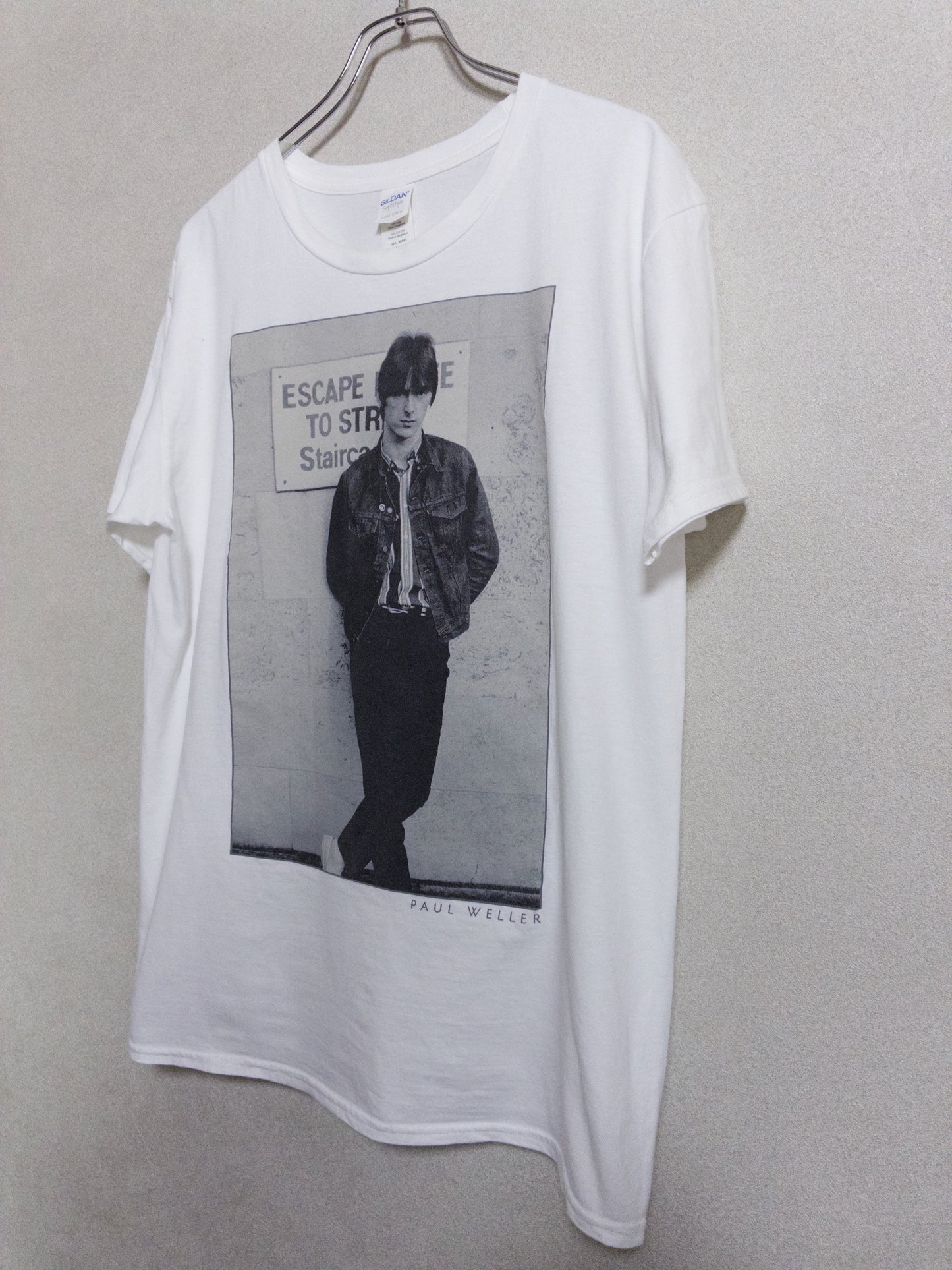 Gildan - 2016年製 Paul Weller フォトプリントTシャツ