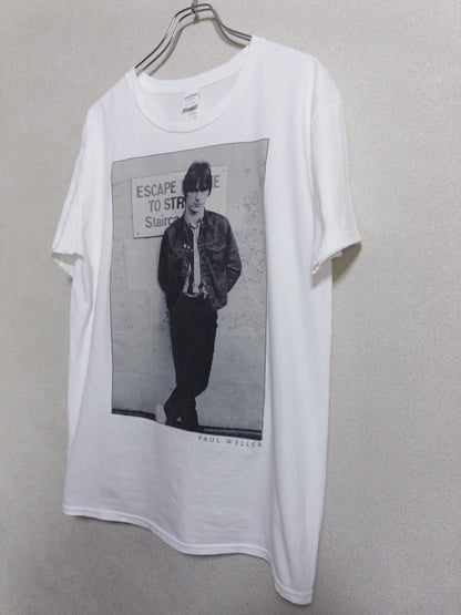 Gildan - 2016年製 Paul Weller フォトプリントTシャツ