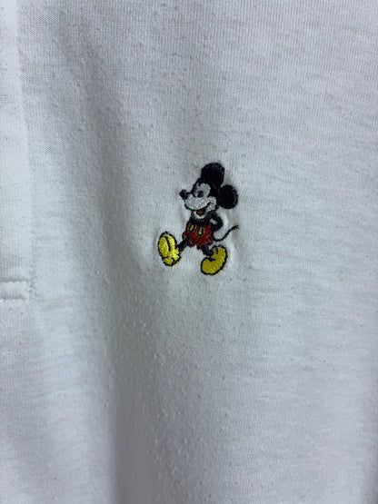 Disney FASHIONS - USA製 ミッキー刺繍 ポロシャツ